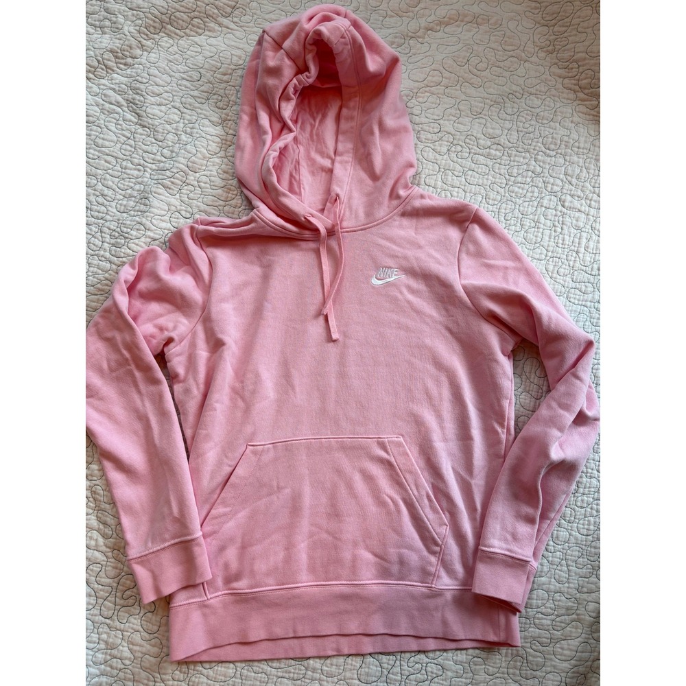 Nike Women's Pink Pullover Hoodie Sweatshirt Size Small NWOT